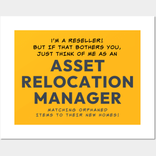 Asset Relocation Manager Posters and Art